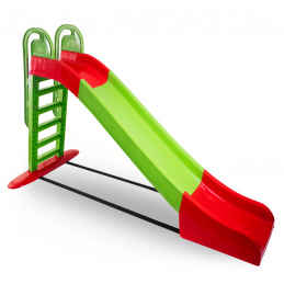 Doloni csúszda fogantyúval 243 cm Zöld-piros