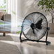Aga Padlóventilátor 50 cm Fekete