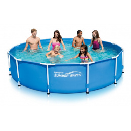 Summer Waves medence aktív kerettel 3,66 x 0,76 m + szűrőbetétes szűrés