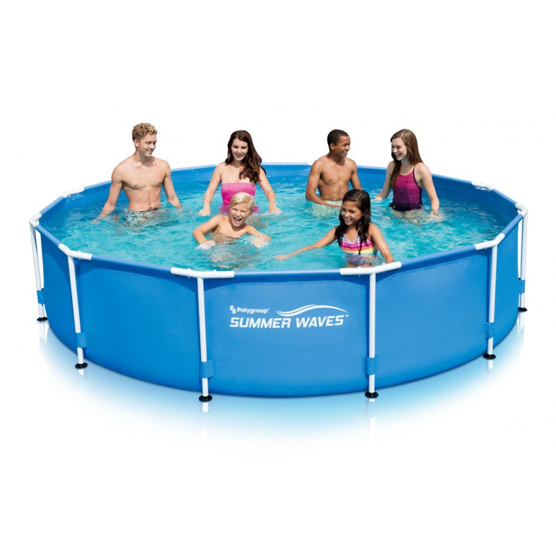 Summer Waves medence aktív kerettel 3,66 x 0,76 m + szűrőbetétes szűrés