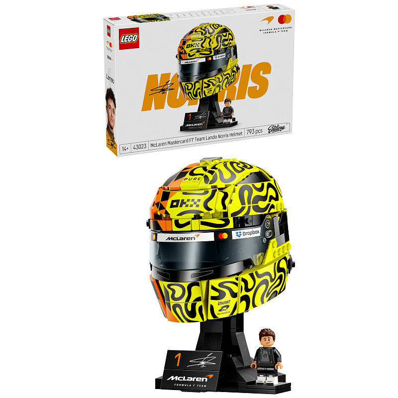 LEGO® Editions 43023 McLaren Mastercard F1® Team Lando Norris sisakja
