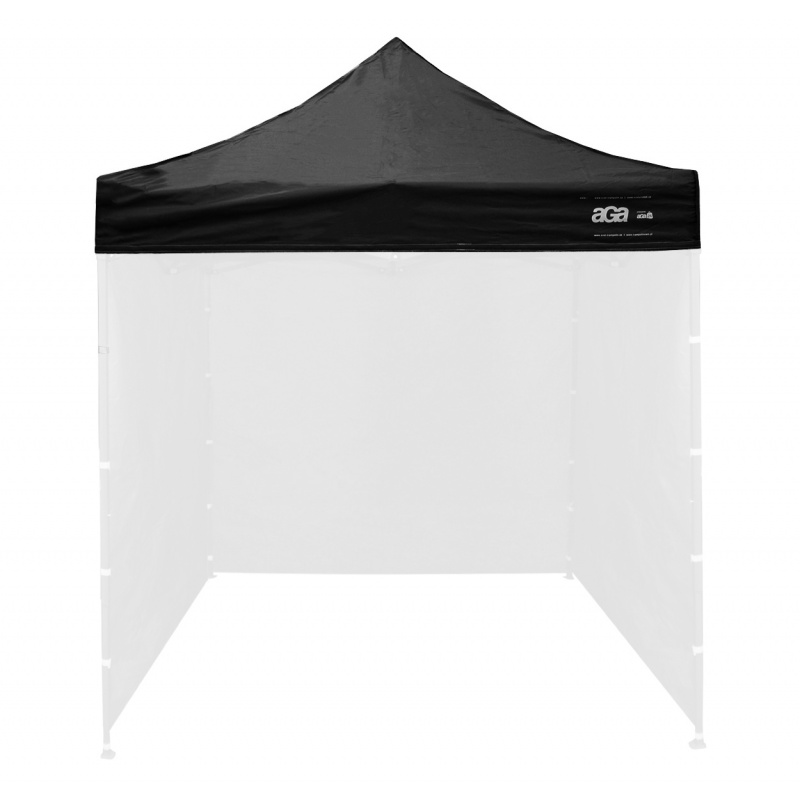 Aga tetőponyva rendezvény sátorhoz  3x3m fekete