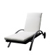 Aga 2x Kerti állítható napozóágy LOUNGE polyrattan Fekete