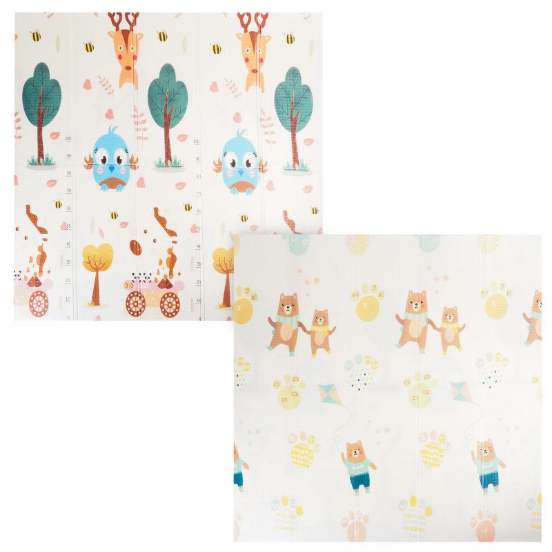 Aga4Kids Összecsukható habszivacs gyerek játszószőnyeg 200x180 cm DS3010