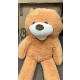 Aga4Kids Plüss mackó 130 cm Világosbarna mancsokkal 6DZ012 - 2. MINŐSÉG