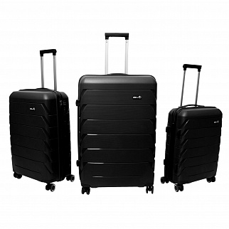 Aga Travel Utazási bőröndkészlet MR4675 Fekete