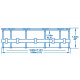 Bestway Steel Pro Max medence  3,66 x 1,22 m 56420 + tartozékok