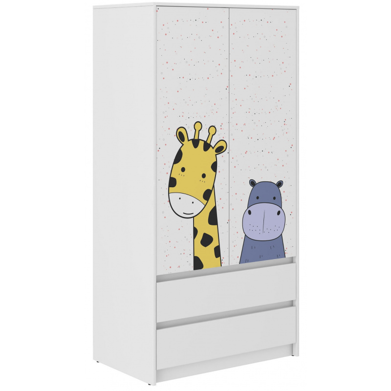 Fa játékok gyermek szekrény Mini ZOO B-9