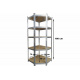 Kynast  fém polc 180x70x40 cm 5 polcok