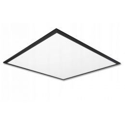 LED panel fekete 60 x 60cm - 50W - 4700Lm - semleges fehér
