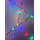 Aga LED Fénylánc 10 m 100 LED Színes