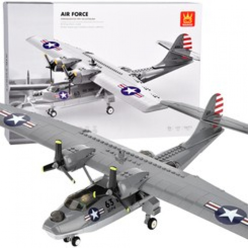 Technikai kockák harci repülőgép PBY-5A Catalina 364 darab ZA5322 univerzális