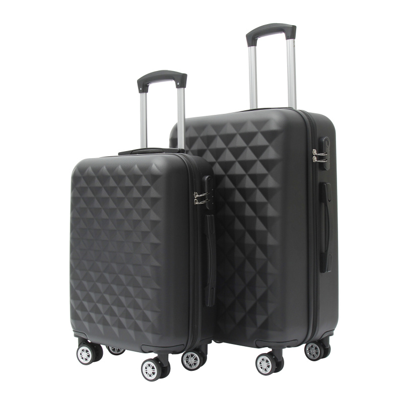 Aga Travel Utazási bőröndkészlet MR4688 Fekete
