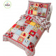 KidKraft Mikroszálas ágynemű FIRE TRUCK 100x150, 60x75 cm, 60x75 cm
