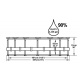 Bestway Steel Pro medence ,keret 4,57 x 0,91 m 56066 + szűrőbetétes szűrés