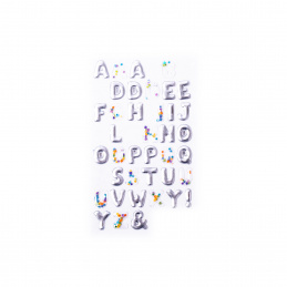 Aga4Kids Öntapadós betűk DS8101SP