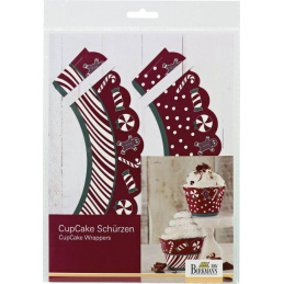 Karácsonyi muffin csomagolópapír CANDY CHRISTMAS - Birkmann - Birkmann