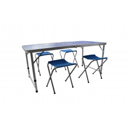 Aga Camping összecsukható készlet Kék