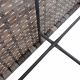 Aga Rattan virágtartó 81x27x27 cm