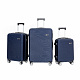 Aga Travel Bőröndkészlet MR4651 Sötétkék