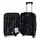 Aga Travel MR4651 bőröndszett Sötétvörös