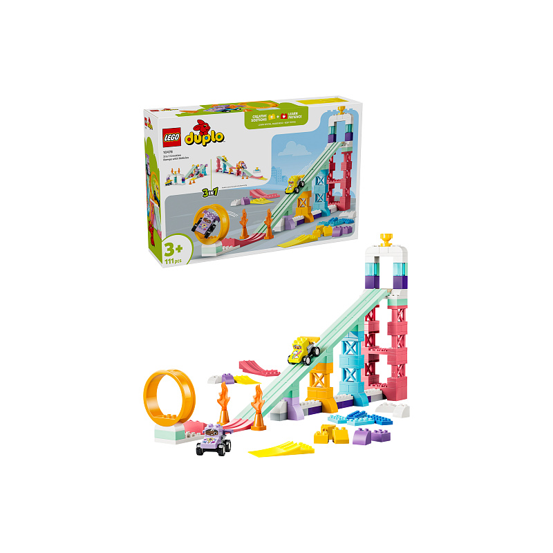 LEGO® DUPLO® 10478 3 az 1-ben kreatív ugratók és járművek