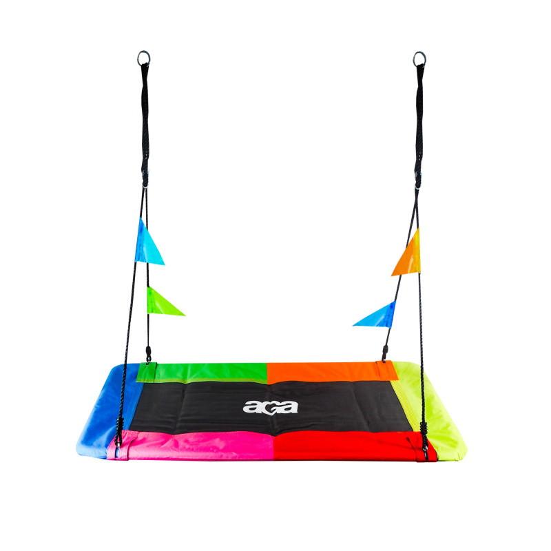 Aga Függő hintaszék téglalap alakú 150x79 cm Színes