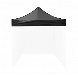 Aga Tető eladói standhoz 3x2m Fekete