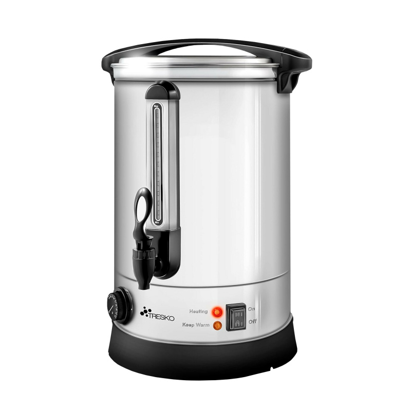 Tresko Forralt bor főző 20 l Ezüst - 6DAZ009 - 2. MINŐSÉG