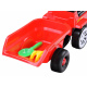 TRAKTOR Lökhárító pótkocsival ZA3746 - Piros