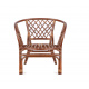Aga Rattan kanapé garnitúra szett BAHAMA Choco Brown