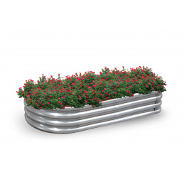 Aga Emelt ágyás 180x90x29 cm horganyzott acél