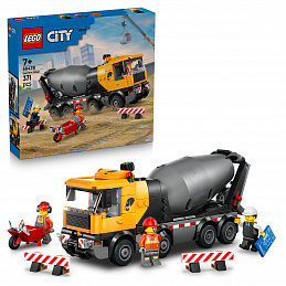 LEGO® City 60478 Betonkeverő teherautó