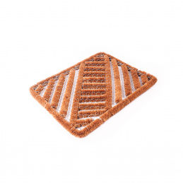 Linder Exclusiv Kókusz lábtörlő fém kerettel 60x40 cm