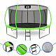 Aga SPORT EXCLUSIVE Trambulin 430 cm Világoszöld + védőháló + létra
