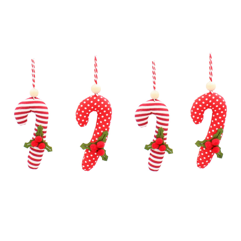 Aga Karácsonyi díszek szett 8 db Karácsonyi nyalóka