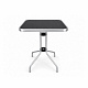 Aga Kerti asztal BISTRO MR6173-Szürke 60x60x70 cm