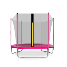 Aga SPORT FIT trambulin 305 cm Rózsaszín + belső védőháló