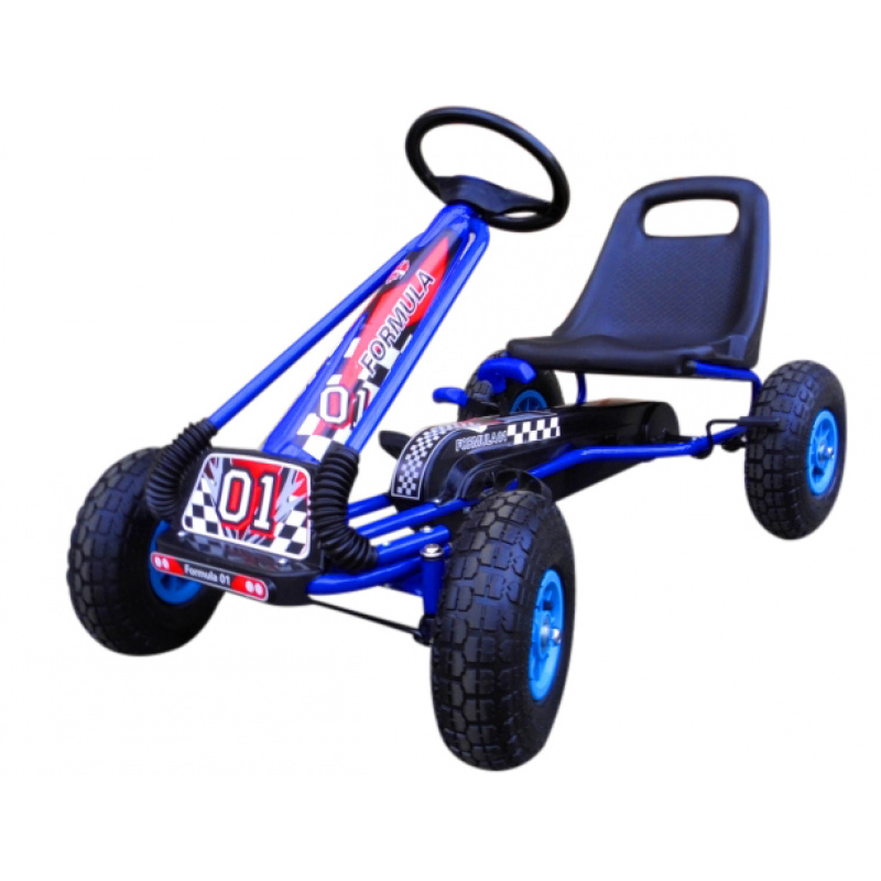 R-Sport Kids pedálos gokart G1 kék