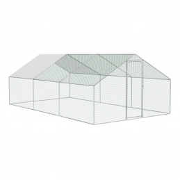 Aga Tyúkketrec ponyvával 4,5x3x1,95 m