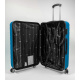 Aga Travel Bőröndkészlet MR4658 Sötéttürkiz