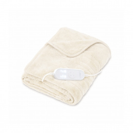 Tresko Elektromos fűtött takaró 180x130cm Krémszínű Tresko Elektromos fűtött takaró 180x130cm Krémszínű