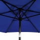 Aga Dönthető kerti napernyő 250 cm Kék