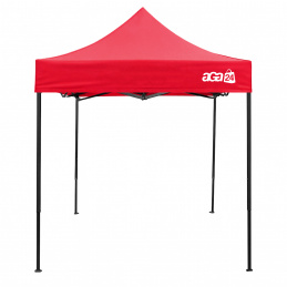 Aga Eladási stand oldalfalak nélkül 2x2 m Világos piros