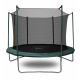 Aga SPORT FIT trambulin 180 cm Sötétzöld + belső védőháló