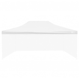 Aga tető értékesítési  standhoz 3x6m fehér