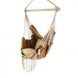 Aga függő hintaszék Világosbarna