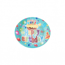 Aga4Kids Papírtányérok 18cm DS931-11 10 db