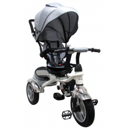 R-Sport Multifunkciós tricikli ,háromkerekű kerékpár  3in1 T3 Fehér-szürke