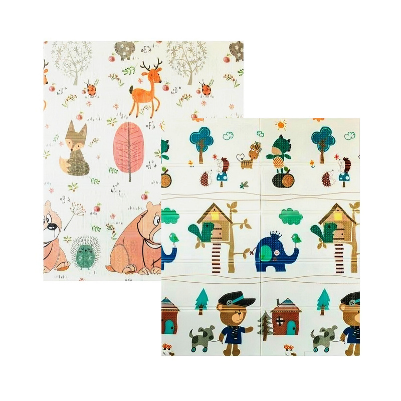Aga4Kids Összecsukható habszivacs gyerek játszószőnyeg 200x180 cm DS3012